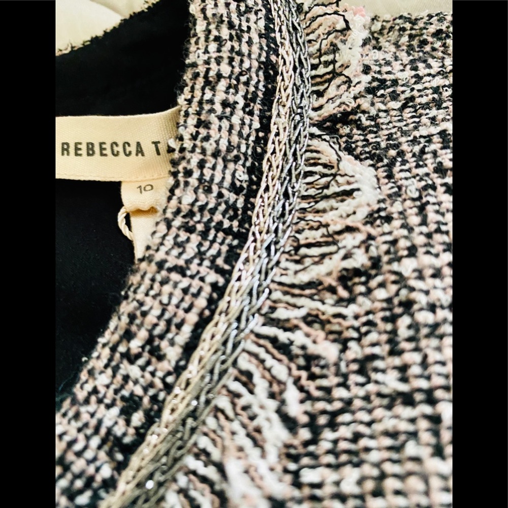 💕GORGEOUS REBECCA TAYLOR TWEED DRESS - Picture 4 of 12